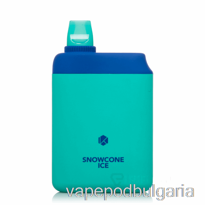 Vape Течности Kadobar X Pk Brands Pk5000 еднократна употреба Snowcone лед